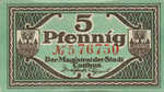 Germany, 5 Pfennig, C28.6a