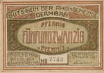 Germany, 25 Pfennig, 264.2
