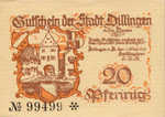 Germany, 20 Pfennig, 274.2a