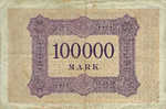 Germany, 100,000 Mark, 1a