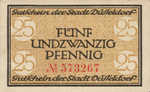 Germany, 25 Pfennig, D35.3Ia