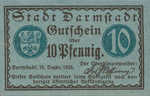 Germany, 10 Pfennig, D5.5b