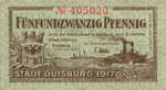 Germany, 25 Pfennig, D36.2b