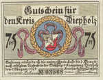 Germany, 75 Pfennig, 273.3a