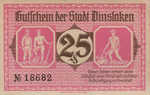 Germany, 25 Pfennig, D19.1b
