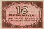 Germany, 10 Pfennig, D22.2a