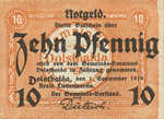 Germany, 10 Pfennig, D25.1b