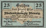 Germany, 25 Pfennig, E15.1bx
