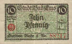 Germany, 10 Pfennig, E19.4a