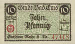 Germany, 10 Pfennig, E19.2