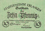 Germany, 10 Pfennig, E25.1d
