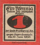 Germany, 1 Pfennig, F19.6a