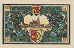 Germany, 75 Pfennig, 385.3b
