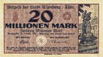 Germany, 20,000,000 Mark, 55e