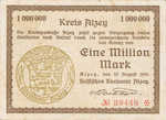 Germany, 1,000,000 Mark, 87f