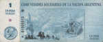 Argentina, 1 Peso Solidario, 