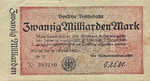 Germany, 20,000,000,000 Mark, S-1022,340r