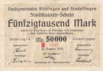 Germany, 50,000 Mark, 504a
