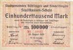Germany, 100,000 Mark, 504a