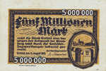 Germany, 5,000,000 Mark, 912k