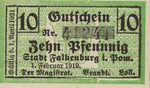Germany, 10 Pfennig, F2.4a