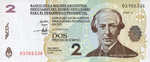 Argentina, 2 Peso, 200