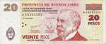 Argentina, 20 Peso, S-2314,220