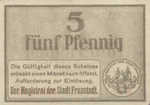 Germany, 5 Pfennig, F18.5a