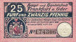 Germany, 25 Pfennig, F17.4b