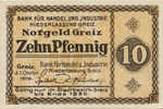 Germany, 10 Pfennig, 66.D4