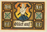 Germany, 10 Pfennig, 458.1