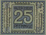 Germany, 25 Pfennig, G45.2b