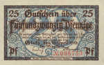 Germany, 25 Pfennig, G16.2a