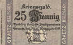 Germany, 25 Pfennig, G40.1c