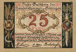 Germany, 25 Pfennig, G25.3a
