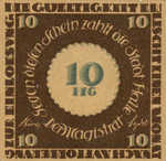 Germany, 10 Pfennig, 509.2a