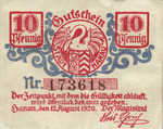 Germany, 10 Pfennig, H11.4a