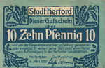 Germany, 10 Pfennig, H28.4b