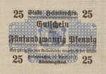 Germany, 25 Pfennig, H27.1e