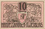 Germany, 10 Pfennig, O19.4