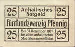 Germany, 25 Pfennig, A17.4a
