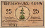 Germany, 25 Pfennig, 644.1