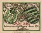 Germany, 10 Pfennig, K5.4ax