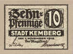 Germany, 10 Pfennig, K19.1b