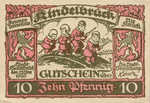 Germany, 10 Pfennig, 700.1
