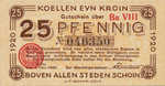 Germany, 25 Pfennig, K30.12