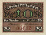 Germany, 10 Pfennig, K1.7b