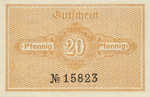 Germany, 20 Pfennig, K13.1b