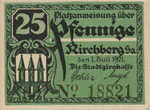 Germany, 25 Pfennig, K24.2b