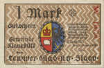 Germany, 1 Mark, 704.1ax
